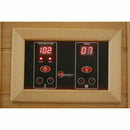 Golden Designs Sauna: Maxxus "Avignon Edition" 3 Person Near Zero EMF FAR Infrared Carbon - Canadian Red Cedar - MX-K306-01-ZF CED