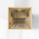 Golden Designs Sauna: Maxxus "Seattle" 2 Person Low EMF FAR Infrared Sauna - MX-J206-01