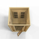 Golden Designs Sauna: Maxxus "Seattle" 2 Person Low EMF FAR Infrared Sauna - MX-J206-01