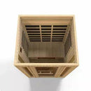 Golden Designs Sauna: Maxxus "Trinity" Dual Tech 3 person Low EMF FAR Infrared Sauna Canadian Hemlock