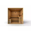 Golden Designs Sauna: "Osla Edition" 6 Person Traditional Steam Sauna - Canadian Red Cedar