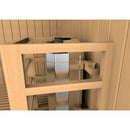 Golden Designs Sauna: "Osla Edition" 6 Person Traditional Steam Sauna - Canadian Red Cedar