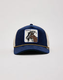 Goorin Bros Sapphire Goat Trucker Hat