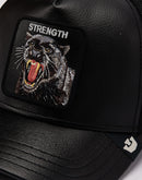 Goorin Bros Faux Leather Panther Trucker Hat