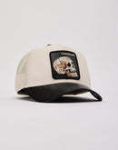 Goorin Bros Faux Leather Skull Trucker Hat
