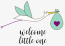 Organic Full Care New Baby Gift Set - Welcome Little One!
