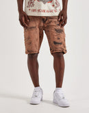 Grindhouse Distressed Denim Shorts