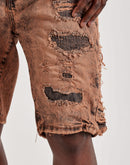 Grindhouse Distressed Denim Shorts