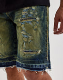 Grindhouse Distressed Denim Shorts