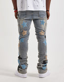 Guapi Stacked Star Denim Jeans