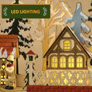 Christmas Advent Calendar, Countdown to Christmas Table Decoration with 24 Drawers