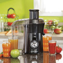 Hamilton Beach 67601 Big Mouth Juice Extractor, Black 110v