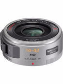 Panasonic Lumix 14-42mm f3.5-5.6 OIS Micro Four Thirds Lens (Silver)