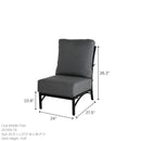 Hanamint, Stratford Estate Sectional Middle Chair