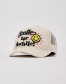 Happy Caps Smile For Awhile Trucker Hat