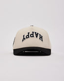 Happy Caps Upside Down Happy Snapback Hat