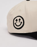 Happy Caps Upside Down Happy Snapback Hat