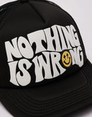 Happy Caps Nothing Is Wrong Trucker Hat
