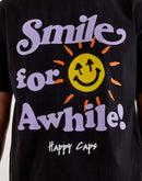 Happy Caps Smile For Awhile Tee