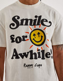 Happy Caps Smile For Awhile Tee