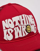 Happy Caps Nothing Is Wrong Trucker Hat