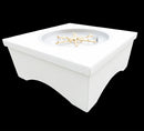 Harmony Fire Pit with LUME Insert Options in Arctic, Slate, Chocolate, and Raven
