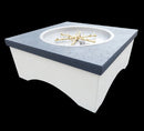 Harmony Fire Pit with LUME Insert Options in Arctic, Slate, Chocolate, and Raven
