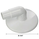 Hayward 5-1/2" Skimmer Vac Plate with 1 ¼” x 1 ½” Combo Hose Elbow | SP1094D