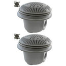 Hayward 8" Round Main Drain Dual Outlet Suction, 1-1/2" FIP x 1-1/2"  FIP | WG1048AVPAK2