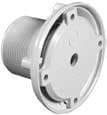 Hayward Adjustable Floor Return Inlet Fitting, 1-1/2" FIP x  2" MIP, White | SP1425