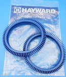 Hayward AquaNaut 400 Cleaner Wheel Tread, Metallic Blue, 2 Pack PVXS16PK2-234