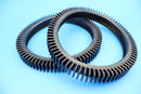 Hayward Poolvergnuegen Aquanaut Black No Hump Back Tire Replacement - 2-Pack 896584000-563