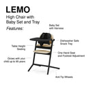 Lemo 3-in-1 High Chair + Learning Tower Bundle