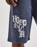 Hoodrich Oversized Washed Fleece Shorts
