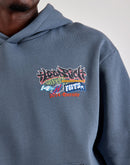 Hoodrich Graffiti Oversized Pullover Fleece Hoodie