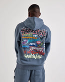 Hoodrich Graffiti Oversized Pullover Fleece Hoodie