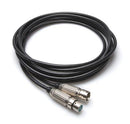 Hosa Neutrik Microphone Cable XLR Male-XLR Female 25'