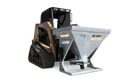 HLA Snow HS100 Salt Spreader 1/2 Yard Skid Steer Or 3 Point Hitch