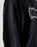 Hugo Nuneony Acid Wash Graffiti Fleece Hoodie