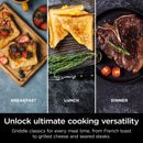 Sizzle Pro XL 20-Inch Indoor Griddle & Grill with ProTemp IQ - GX100
