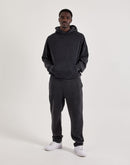 DH Essentials Acid Wash Fleece Pullover Hoodie