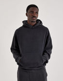 DH Essentials Acid Wash Fleece Pullover Hoodie