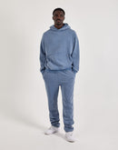 DH Essentials Acid Wash Fleece Pullover Hoodie
