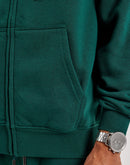 DH Essentials Basic Full-Zip Fleece Hoodie