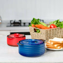2 Pieces Ceramic Cookware Set With Lid and Insulated Handle