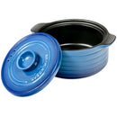 2 Pieces Ceramic Cookware Set With Lid and Insulated Handle