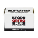 Ilford ORTHO Plus 135-36 Black & White Negative Film (ISO 80 - One Roll)