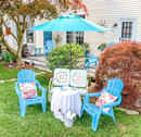 Lyon 2023| 9 Feet Patio Umbrella With Push Button Tilt and Crank