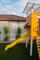 Forest - Modern Backyard Outdoor Swing Set 2 Swings and Trapeze Bar