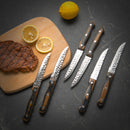 15 Pieces Stainless Steel Knife Block Set With Ergonomic Handle